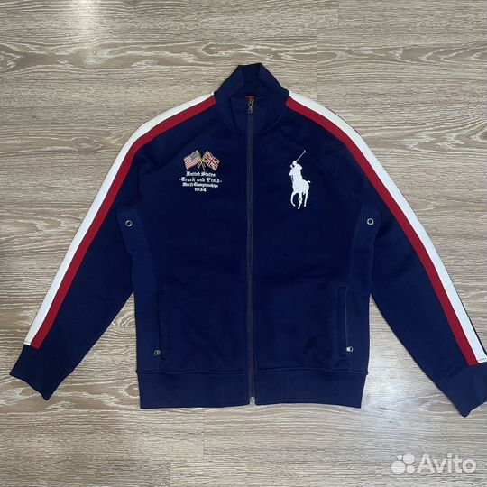 Polo ralph lauren zip hoodie chief keef y2k sk8