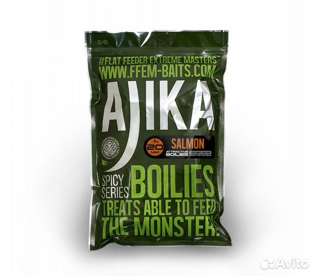 Бойлы быстрого действия RE ffem Ajika Boilies