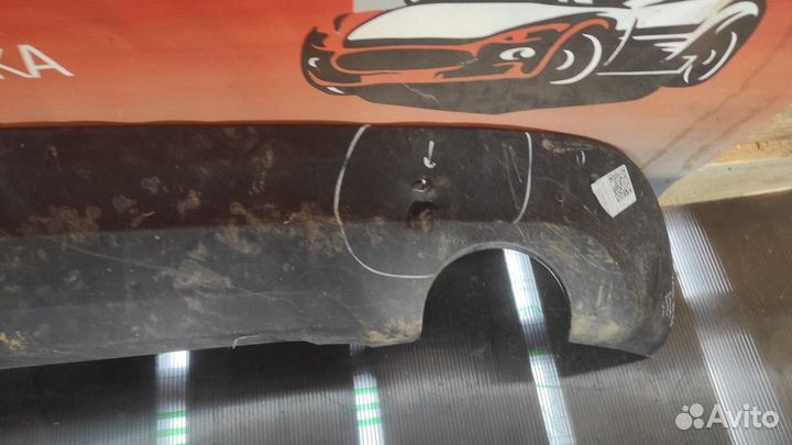 Накладка бампера заднего Xс60 2 поколение