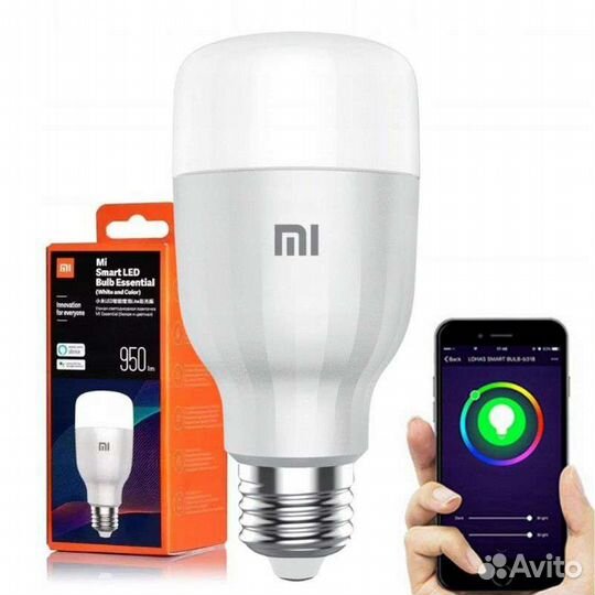 Умная лампа Mi Smart LED Bulb Essential
