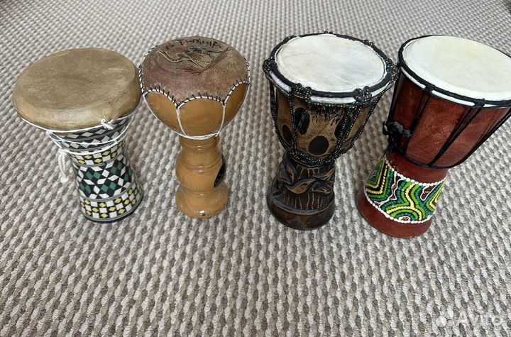 Барабан джембе 4 шт