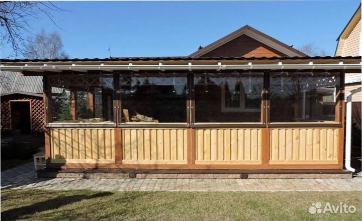 Мягкие окна для беседки, террасы, веранды