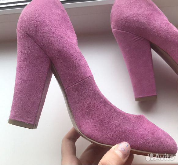 Туфли женские 37,5 - 38 размер розовые
