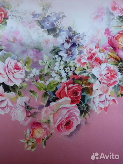 Отрез ткани для детского платья