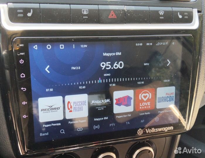 Android магнитола на volkswagen Polo