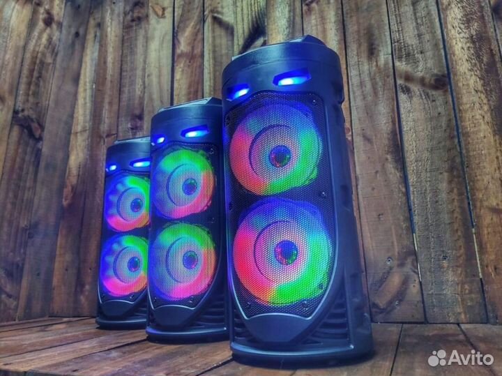 Громкая блютуз колонка