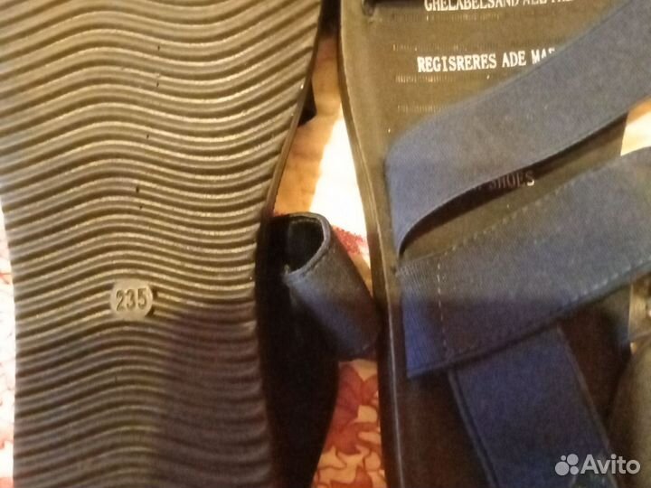 Шлепанцы женские 23,5 размер