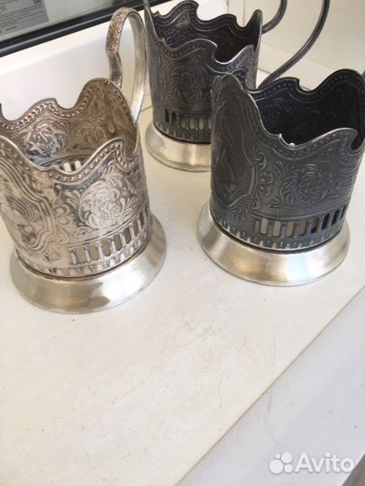 Подстаканники СССР космос