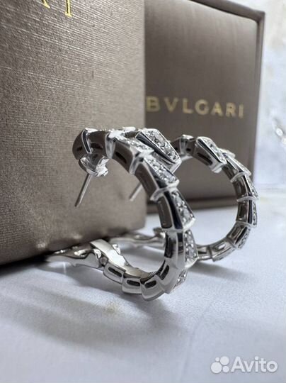 Серьги Bvlgari Serpenti Viper