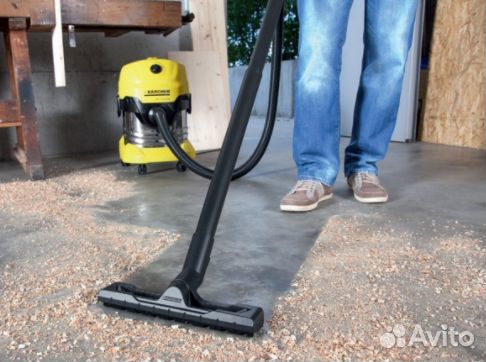Аренда строительного пылесоса Karcher WD3 Premium