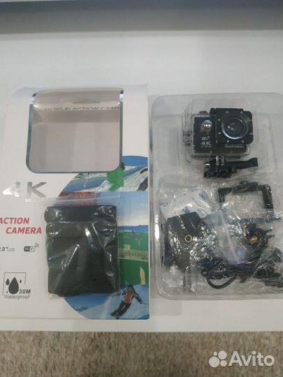 Экшн камера 4к новая