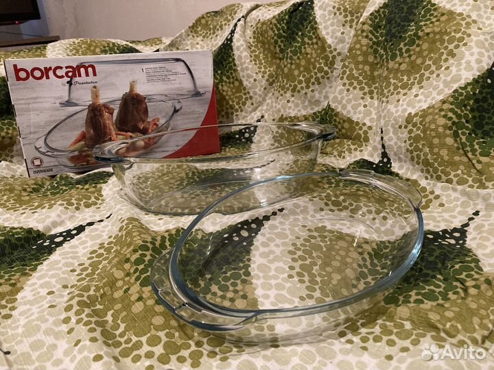 Кастрюля с крышкой Pasabahce, стеклянная, жаропроч