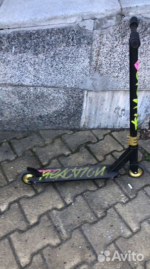 Трюковой самокат Reaction Stunt 2.0, 100 мм