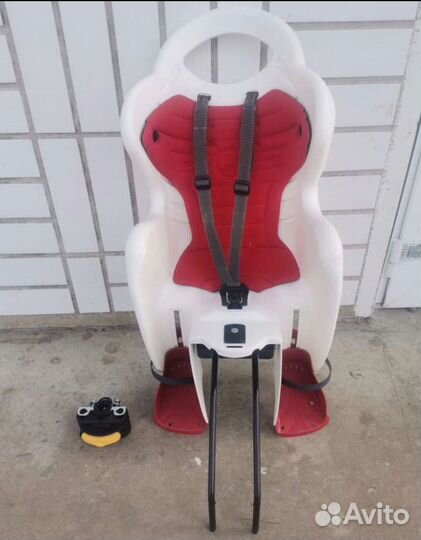 Велокресло bellelli Mr Fox Relax B-Fix white белое