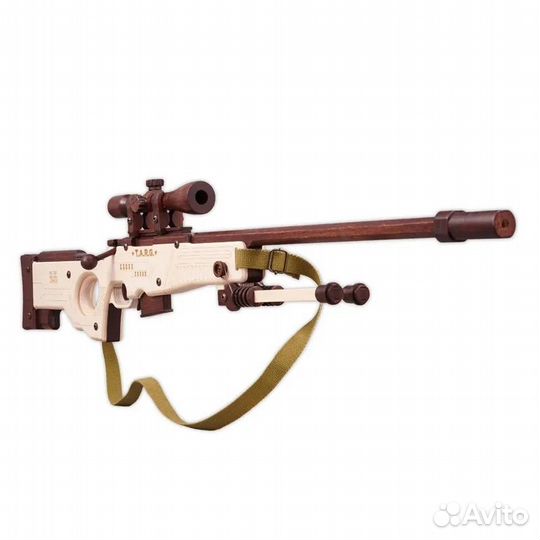 Сборная деревянная модель Снайперская винтовка AWP