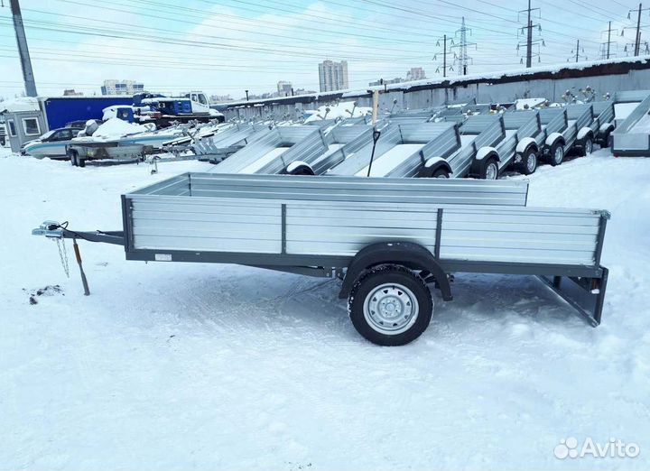 Прицеп для перевозки снегохода 3,5м