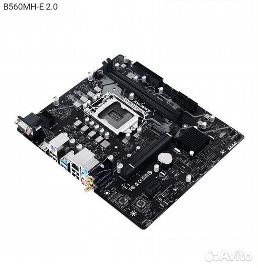 Материнская плата biostar B560MH-E 2.0 mATX LGA 12