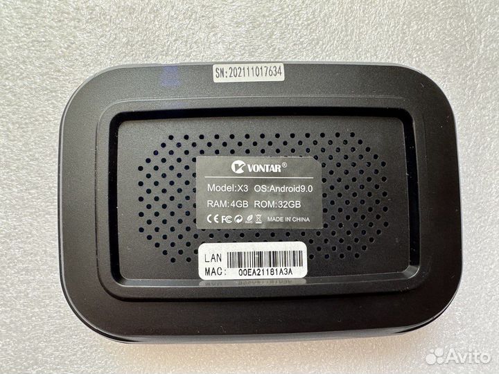 Тв-приставка Vontar X3 Amlogic S905x3 4/32Гб