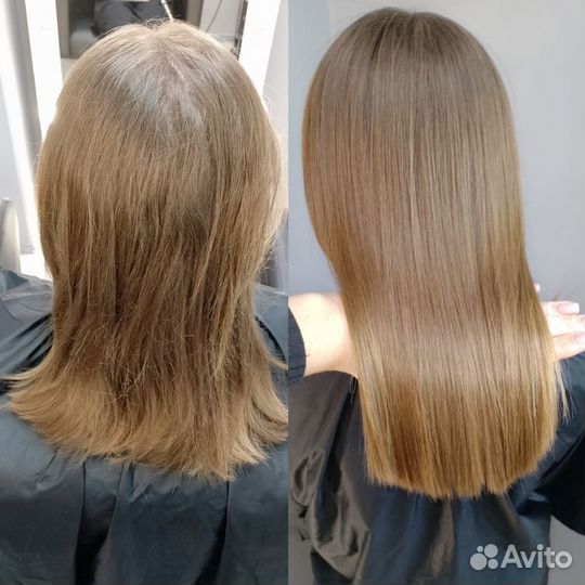 Кератиновое выпрямление, ботокс, уход