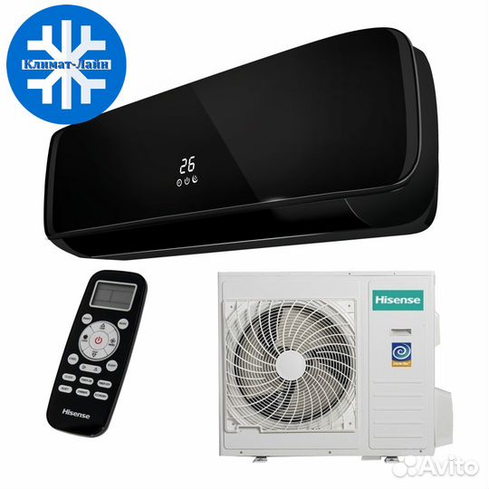 Кондиционеры Hisense Black Crystal