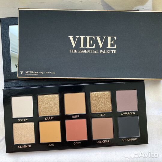 Палетки теней Rare Beauty, Too Faced, Huda B и тд