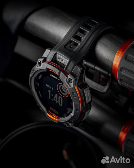 Часы Garmin Instinct 3 50mm, Solar черный