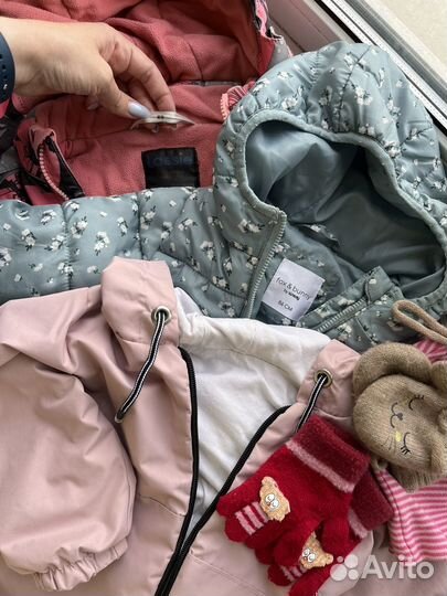 Пакет вещей на девочку 74+