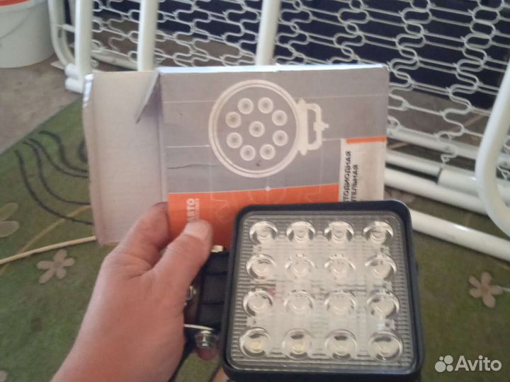 Светодиодные фары камаз, нива, УАЗ