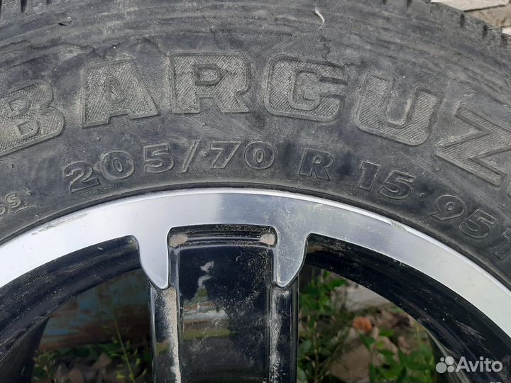 R15 КАМА Alga (HK-531) 205/70, PCD 5x139.7 DIA 101