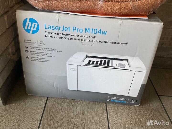 Принтер HP Принтер HP LaserJet Pro M104w (G3Q37A)