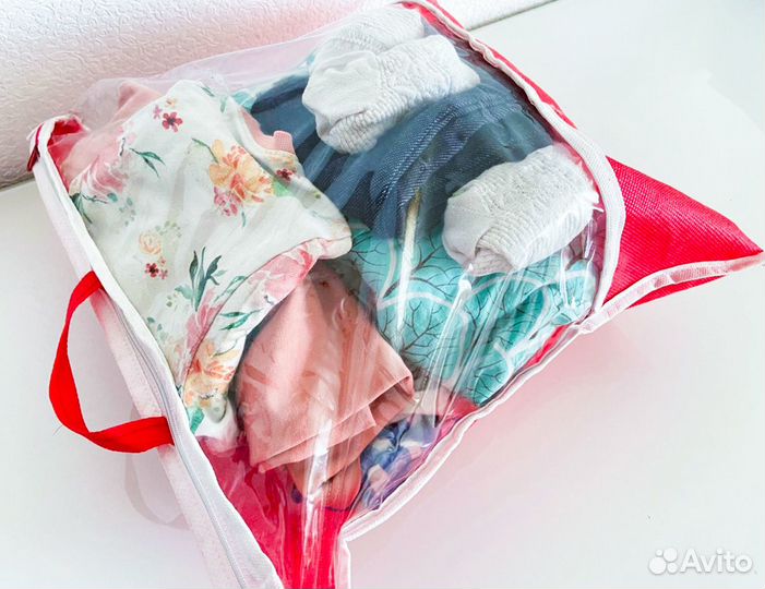 Вещи пакетом для девочки на рост 85-100