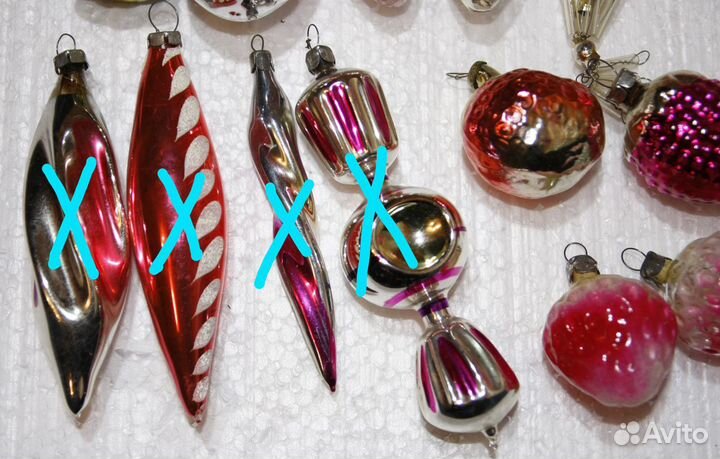 Елочные игрушки СССР