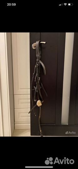 Мексиканская уздечка Prestige Cob коричневая