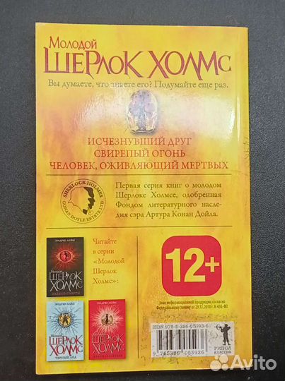 Молодой Шерлок Холмс. Огненный шторм