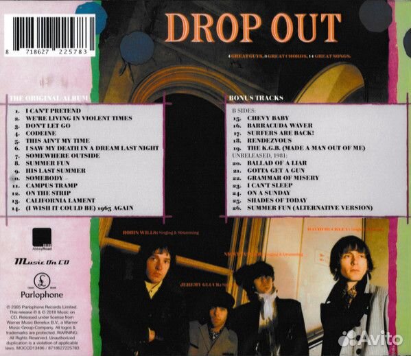 Barracudas - Drop Out (CD)