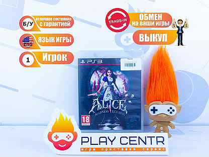 Диск для PS3 Alice Madness Returns б/у с гарантией