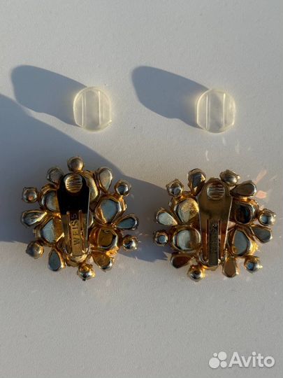 Винтажные клипсы Weiss