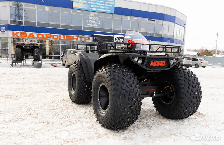 Квадроцикл вездеход Nord (Снегоболотоход)
