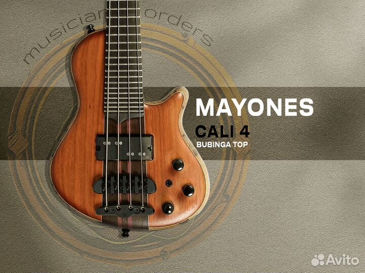 Mayones Cali 4 Flamed Maple 3A T.E.W