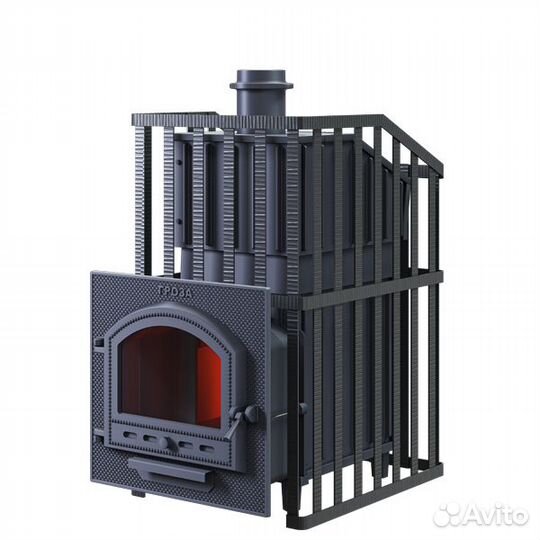 Банная печь Гефест Гроза 24 (П) Ураган