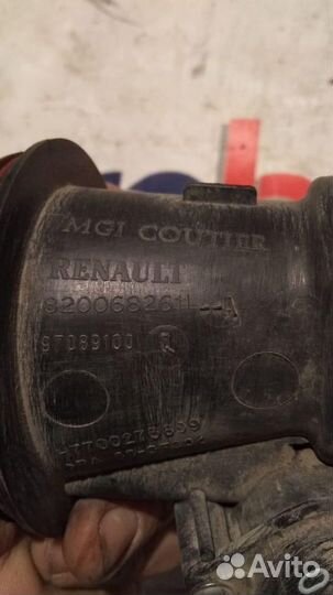 Заслонка дроссельная механическая Renault Logan 2