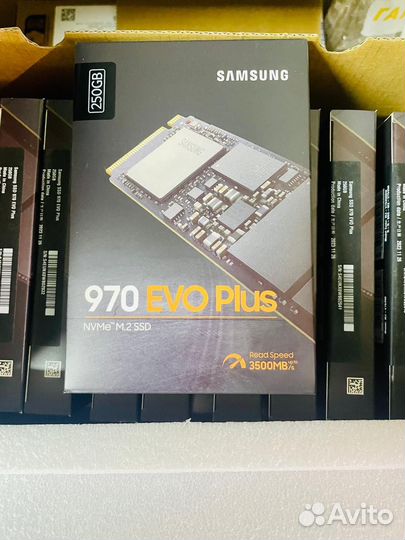 Внутренний SSD диск samsung 970 EVO Plus 250GB