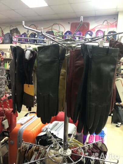 Перчатки кожаные новые