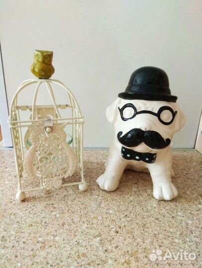 Фигурка совы свеча подсвечник 14 см