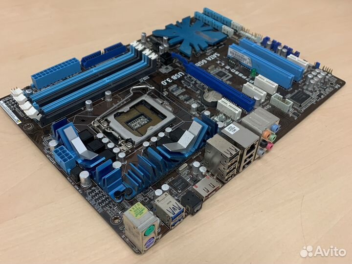 Материнская плата asus P7P55D-E LX s1156