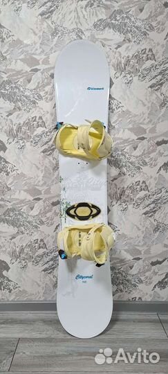 Сноуборд Kissmark 142cm+крепления Rossignol