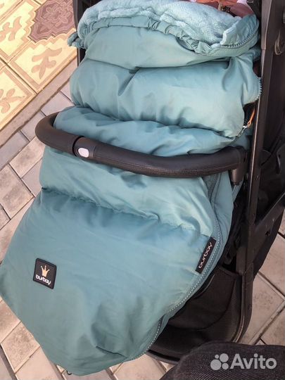 Зимний конверт в коляску