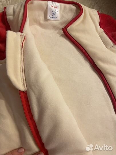 Детский конверт утепленный (спальный мешок)