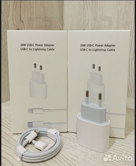 Зарядка на iPhone 20w