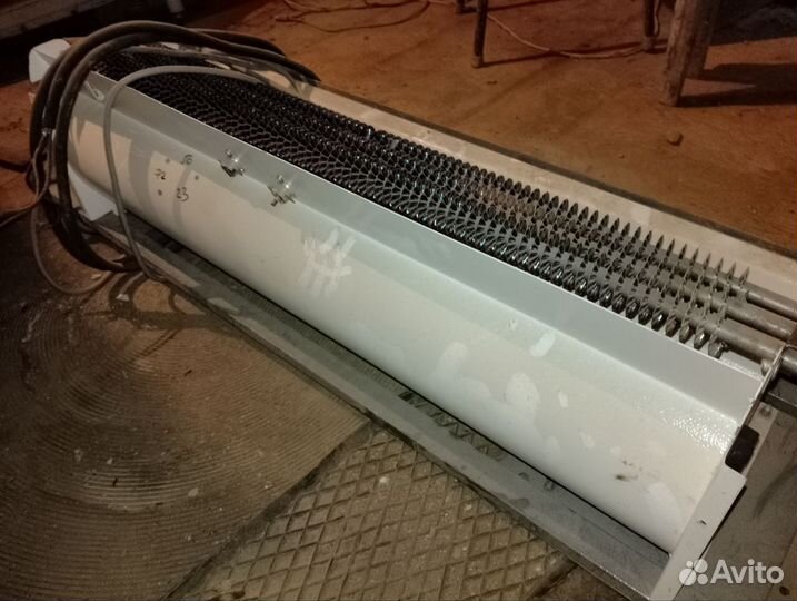 Тепловая завеса электрическая, тепловентилятор